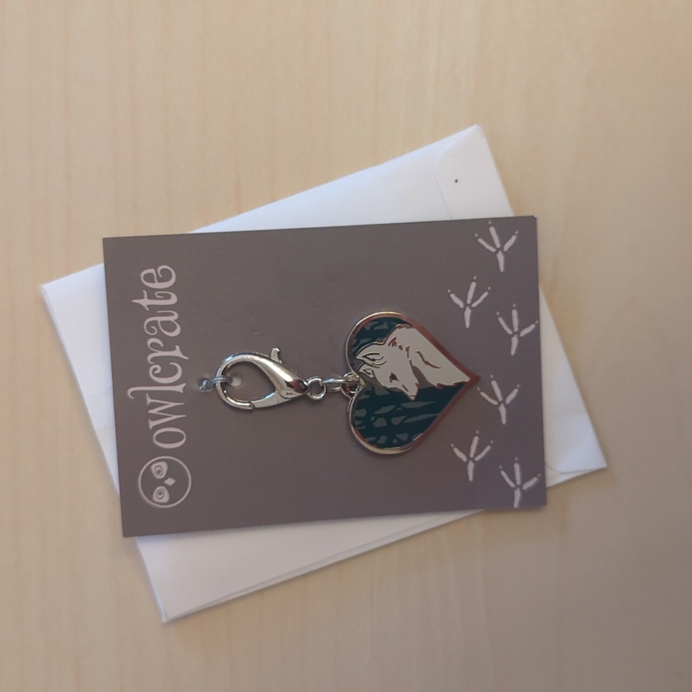 🆓 NEW The Wolf and the Woodsman-inspired enamel zipper pull